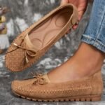 Bow Tie Dr. Shoes-Brown