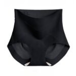 Seamless X-Bandage High-Waist Tummy Control Panty-Black