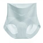 Seamless X-Bandage High-Waist Tummy Control Panty-Ice Blue