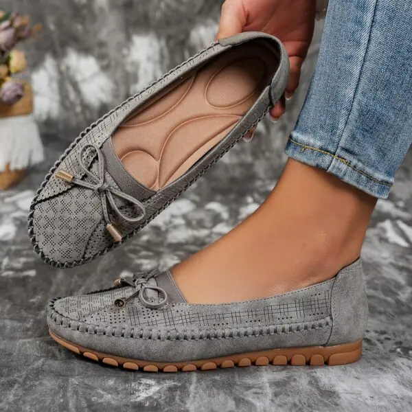 Bow Tie Dr. Shoes-Ash